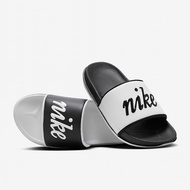 【NIKE】OFFCOURT SLIDE MIX 運動拖鞋/黑白/女款-FQ7646100/ US8/25CM