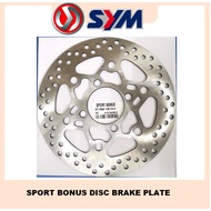 SYM SPORT BONUS FRONT DISC PLATE PIRING DISC DIS DEPAN SPORTBONUS SPORT-BONUS SR SPORT BONUS SYM