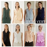 MAVE เสื้อ รุ่น Lucio Vest สี Black, Nude, Off white, Bubblegum, Fog, Deep blue, Cream cheese, Nordi