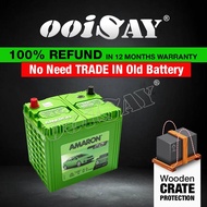 AMARON GO 55D23L (MF) - 60AH - Car Battery - Camry, Innova, Sylphy, X-Trail, Teana, Inspira, Exora, 