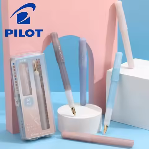 Pilot Kakuno ‘Madoromi’ Limited Fountain Pen Smiley Nib,Stylish&Ergonomic for Kids,Perfect for Begin