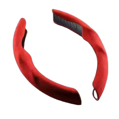 Suede Steering Wheel Cover for Citroen Ami Basalt Berlingo C3 Aircross C4 Cactus C5 X - Non-Slip Swe