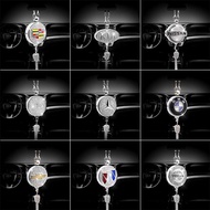 Car Logo Perfume Pendant Auto Air Fresheners Car fragrance pendants Scent Diffuser Ornament Accessories for honda Mercedes Benz Toyota Mitsubishi ford hyundai suzki mazda Mitsubishi nissan Chevrolet