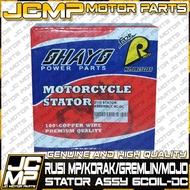 MP/Korak/Gremlin/Mojo Stator Coil 6C-DC for RUSI Motorcycle Accessories Parts EVO Stickers Battery C