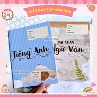 Combo of 18 Sheets of Vintage LEVEL 2 Notebook Covers, Subject Notebook Covers, Notebook Covers, Stu