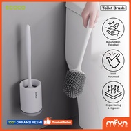 ECOCO Toilet Brush Toilet Brush WC Magnet Bathroom Toilet Brush Bathroom Brush Silicon Minimalist ae