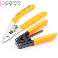 LAKAMIER Wire Stripper Set, Orange Stainless Steel Cable Pliers, Durable Crimping Tool Cable