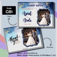 Guest book, custom wedding Guest book