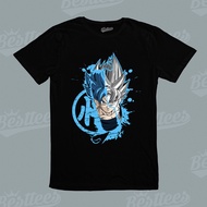 /Men/ Japanese Anime Cartoon Dragon Warrior Popular Graphic T-Shirt