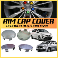 Original Perodua Rim Cap Old Sport Rim Wheel Cap Cover Silver Myvi D73A Viva Alza Kelisa