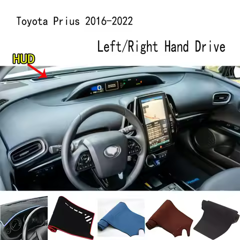 For Toyota Prius ZVW50 51 52 55 2016-2022 Accessories Dashboard Cover Instrument Panel Dash Mat Dash