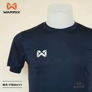 WARRIX เสื้อกีฬาสีล้วน เสื้อฟุตบอล WA-FBA571 / WA-FBA071 สีกรม DD วาริกซ์ วอริกซ์ ของแท้