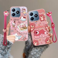 Casing realme note 60 case realme c63 c61 case cute anti-drop phone case