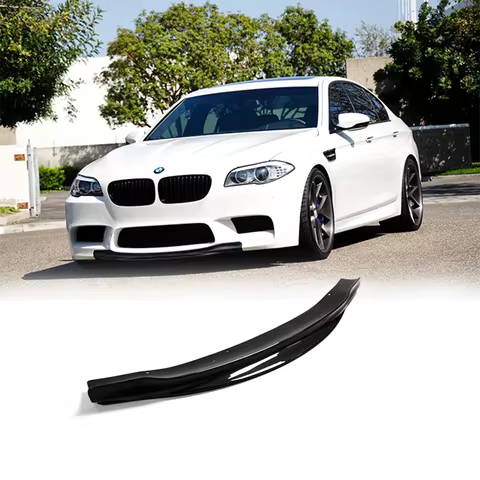 For BMW F10 M5 Series RKP Style Front Lip - European High-Performance Car Exterior Aerodynamic Spoil