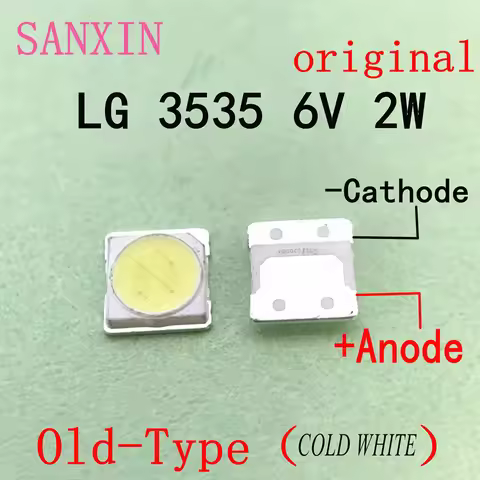 50-100-200PCS FOR LCD TV repair L-G7 TV backlight strip lights with light-emitting diode 3535 SMD LE