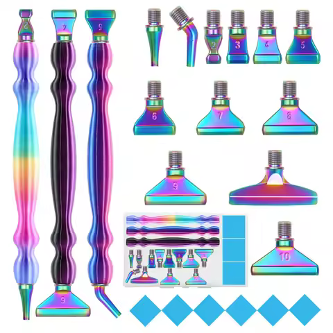 Diamond Painting New Threaded Dot Drill Pen Set Amazon New Product DIY Diamond Embroidery Tools