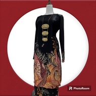 Kurung Batik Malaysia Baju kurung Batik Moden Kurung Corak Batik