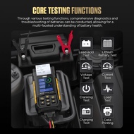 AUTOOL BT960 Car Battery Tester Electric Vehicle Battery Tester Lithium Battery Tester 6V12V24V36V48