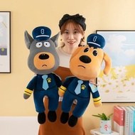 Man Labrador Sheriff Doberman Dog Plush Toy Children Cartoon Cute Doll Adventure Series Popular Merc