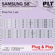 58'' UA58H5200AR / UA58H5200ARXXM SAMSUNG LED TV BACKLIGHT 58 inch LAMPU LED TV 58H5200AR / 58H5200A
