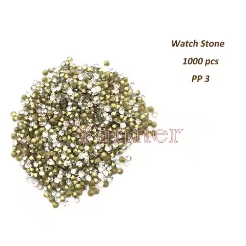 PP 3 Wholesale 1000 PCS / Lot High Quality Watch Parts - Stones, Rhinestones, Middle East Diamond Fo