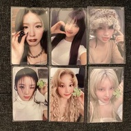 gidle小卡中文卡背 IDLE