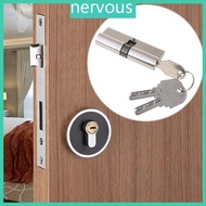 NERV Keyed Entry Door Lock Cylinder Lockset with 3 Keys Anti-theft Entrance Door Lock