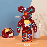 Assemble bearbrick lego 3D Assembled Adorable Cartoon Animal Jigsaw Toys For Baby HANAXI Store