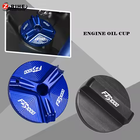 For YAMAHA FZ1 FZS1000 FZS 1000 2001-2015 2014 2013 Motorcycle Accessories M27*3.0 Engine Oil Filler