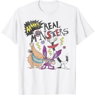 T-Shirt Distro Men's Women's Nickelodeon Ahh Real Monsters Friends Group Shot Premium Cotton Combed 
