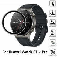 Huawei Watch GT2 Pro / GT 2 Pro FULL Coverage Black Film Tempered Glass or Screen Protector - 2pcs