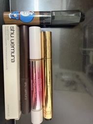 植村秀 資生堂 YSL KISS ME 眉筆、眼影、睫毛液