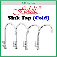 Fidelis Stainless Steel Cold Sink Tap