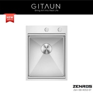 [FAUSTO] SUS304 Stainless Steel Single Bowl Sink / Under Mount Sink / Top Mount Sink / Flush Mount S
