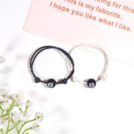 8 Ball Drawstring Bracelet (2 pcs) / 8 Ball Korean Bracelet