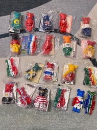 Bearbrick Series Flag 國旗 21隻