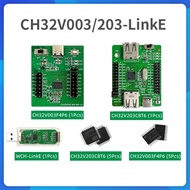 Papan Pembangunan CH32V203 CH32V003 Kit Penilaian MCU RISC-V Berkuasa Rendah yang Dipertingkatkan