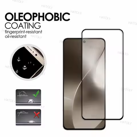 2/4PCS Tempered Glass For Realme 15 5G Global Screen Protector Realme 15 5G Full Glue Cover Anti-Scr