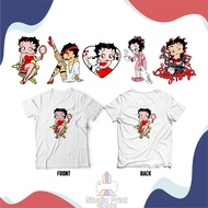 Screen PRINTING Sticker Screen PRINTING Iron DTF PRINTING BETTY BOOP Theme BY STUDIOPRINT