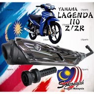 [100% ORIGINAL] EPOWER BERANG Std Standard Open Racing Exhaust Pipe Ekzos SRL110 Z ZR 28mm