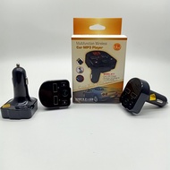 Bigbos Acc Car Mp3 Player Model A17 Handsfree Car Kit Tf Usb Music Aux Audio Mp3 Player 3.1a