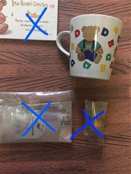 Mr. Bear’s Dream MBD Sanrio絕版熊仔陶瓷杯膠公仔手帕手巾