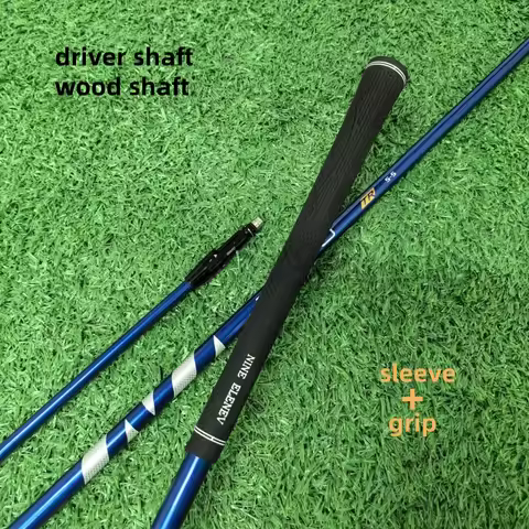 2025New Golf shaft blue TR shaft 5/6/7 R/SR/S/X graphite shaft driver and wood shaft free assembly s