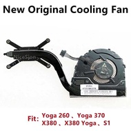 82 4 New For Laptop Lenovo Thinkpad Yoga 260 370 X380 S1 Coog Fan CPU Heatsink Radiator