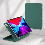 2022 Solid Color iPad Case for iPad Pro 11 12.9 2021 2020 Air 4 5 10.9 mini 6 Smart Wake Slim Stand Case A2377 A2378