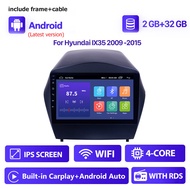 Seicane -9 นิ้ว QLED หน้าจอสัมผัส Android 13.0 รถวิทยุชุดหูฟัง GPS 2009 2010 2011 2012 2013 2014 201