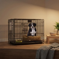 Dog Crate with Tray Single-Door Dog Crate Enclosure Long-Lasting Sturdy for Dogs, Home