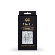 Aholic | 3M Reflective Flat Laces-White Houndstooth