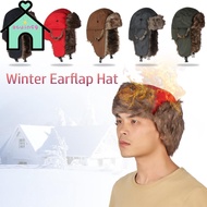 OTUINSG Russian Ushanka Outdoors Earflap Fur Ski Hat