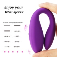 ☄✁❖Quiet Dual Motor U Shape G Spot Vibrator Wireless Remote Control Clitoris Vibrators Stimulation